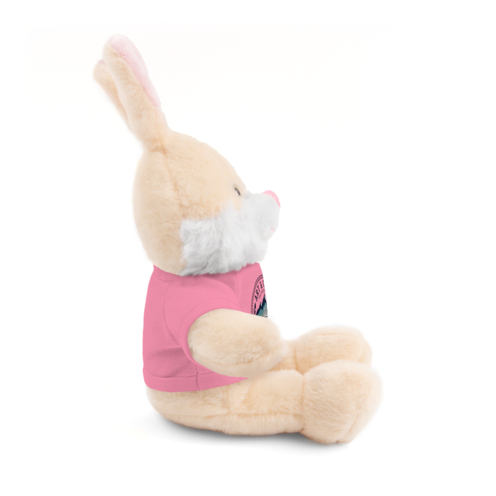 Green Bear Plush with 'Lake Cottage' Tee — Cute Gift Teddy for Kids & Cottage Lovers