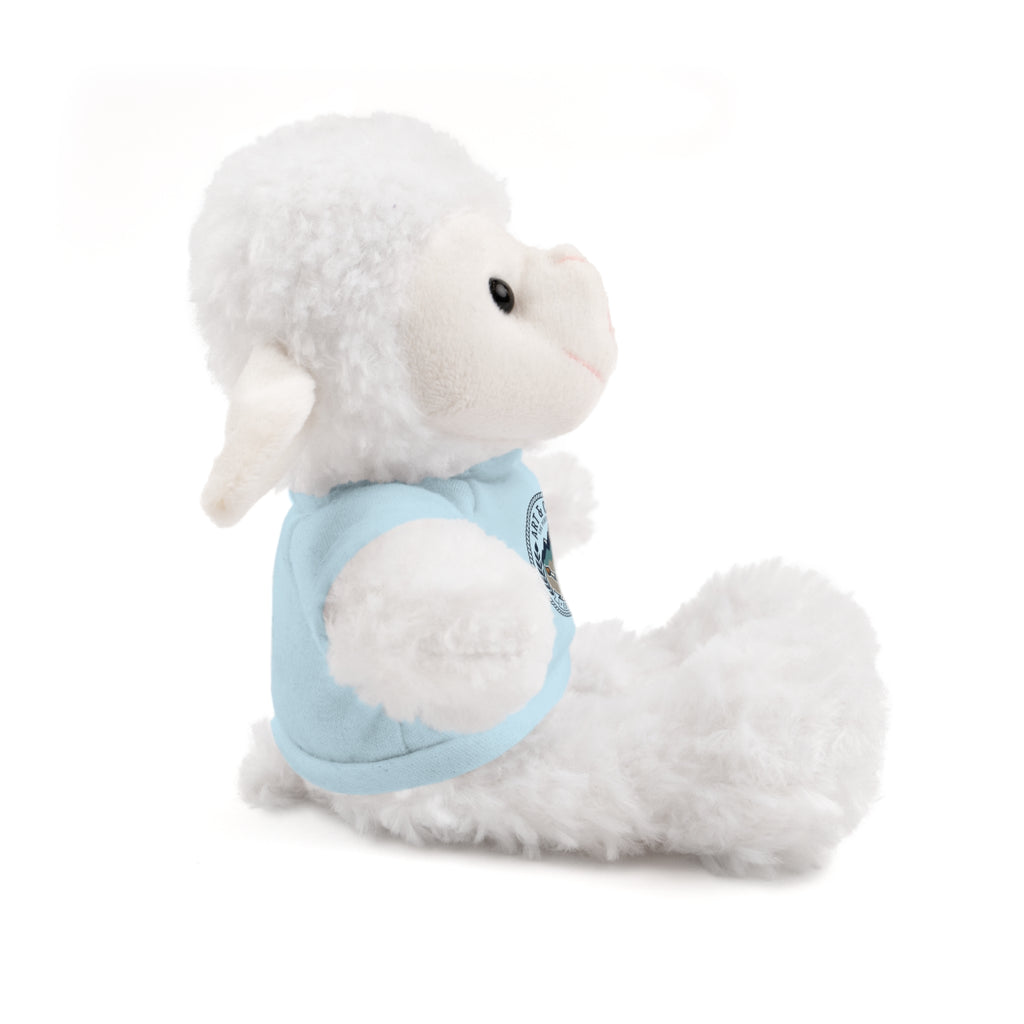 Green Bear Plush with 'Lake Cottage' Tee — Cute Gift Teddy for Kids & Cottage Lovers