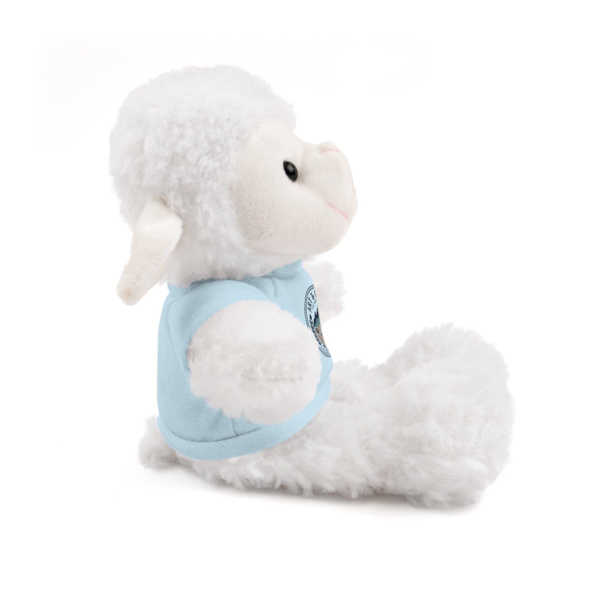 Green Bear Plush with 'Lake Cottage' Tee — Cute Gift Teddy for Kids & Cottage Lovers