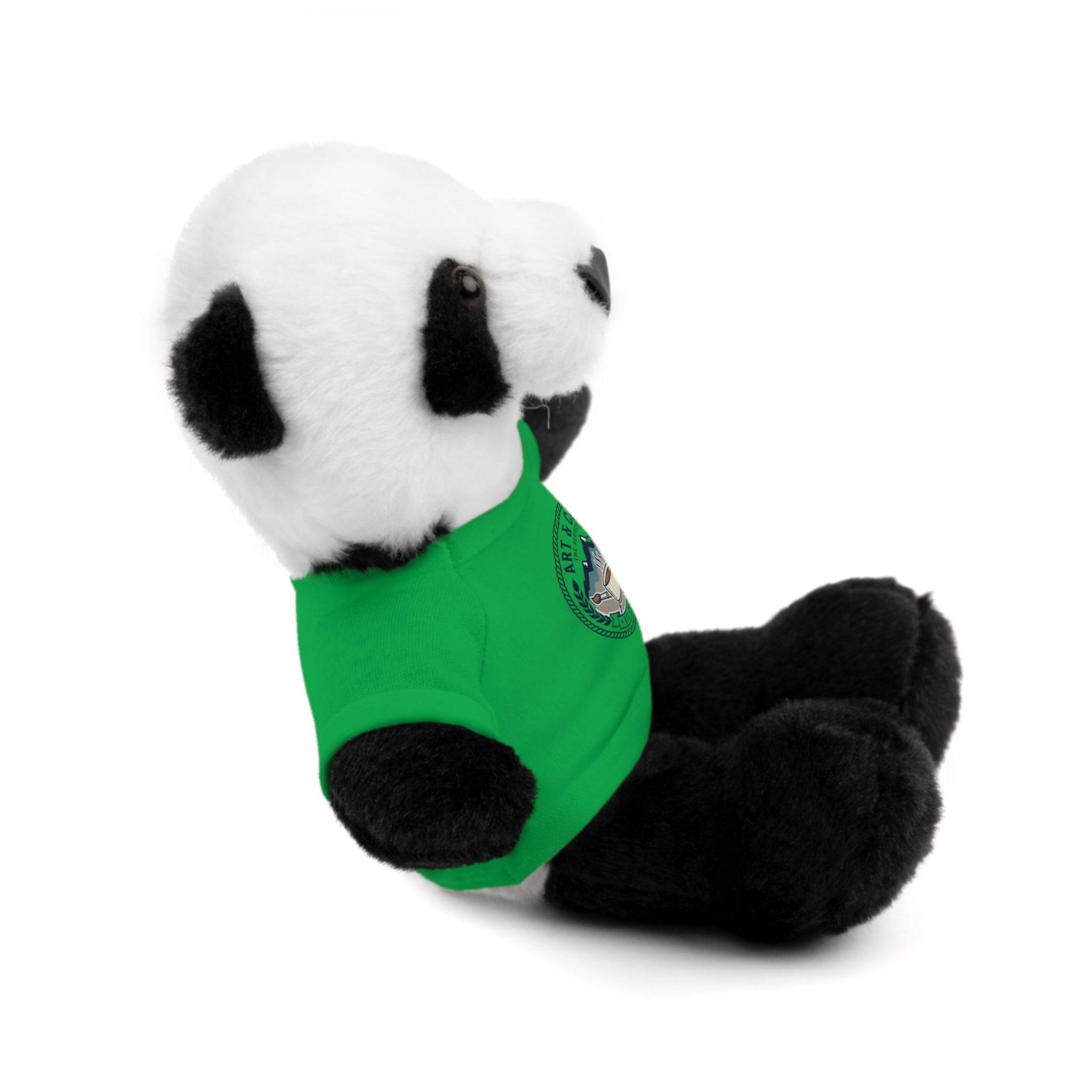 Green Bear Plush with 'Lake Cottage' Tee — Cute Gift Teddy for Kids & Cottage Lovers