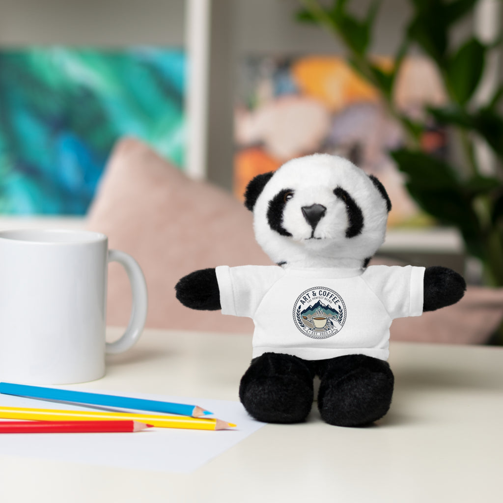 Green Bear Plush with 'Lake Cottage' Tee — Cute Gift Teddy for Kids & Cottage Lovers