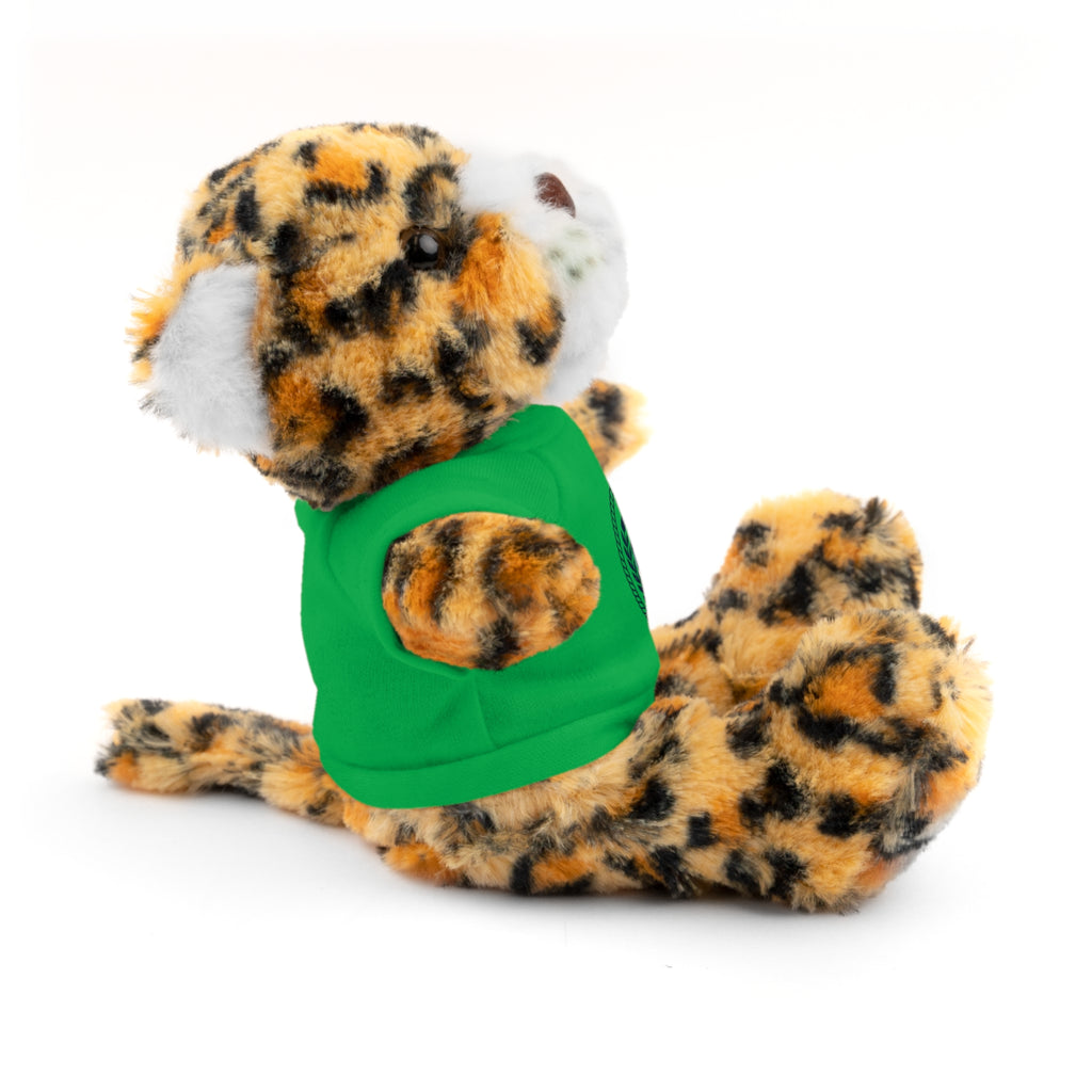 Green Bear Plush with 'Lake Cottage' Tee — Cute Gift Teddy for Kids & Cottage Lovers