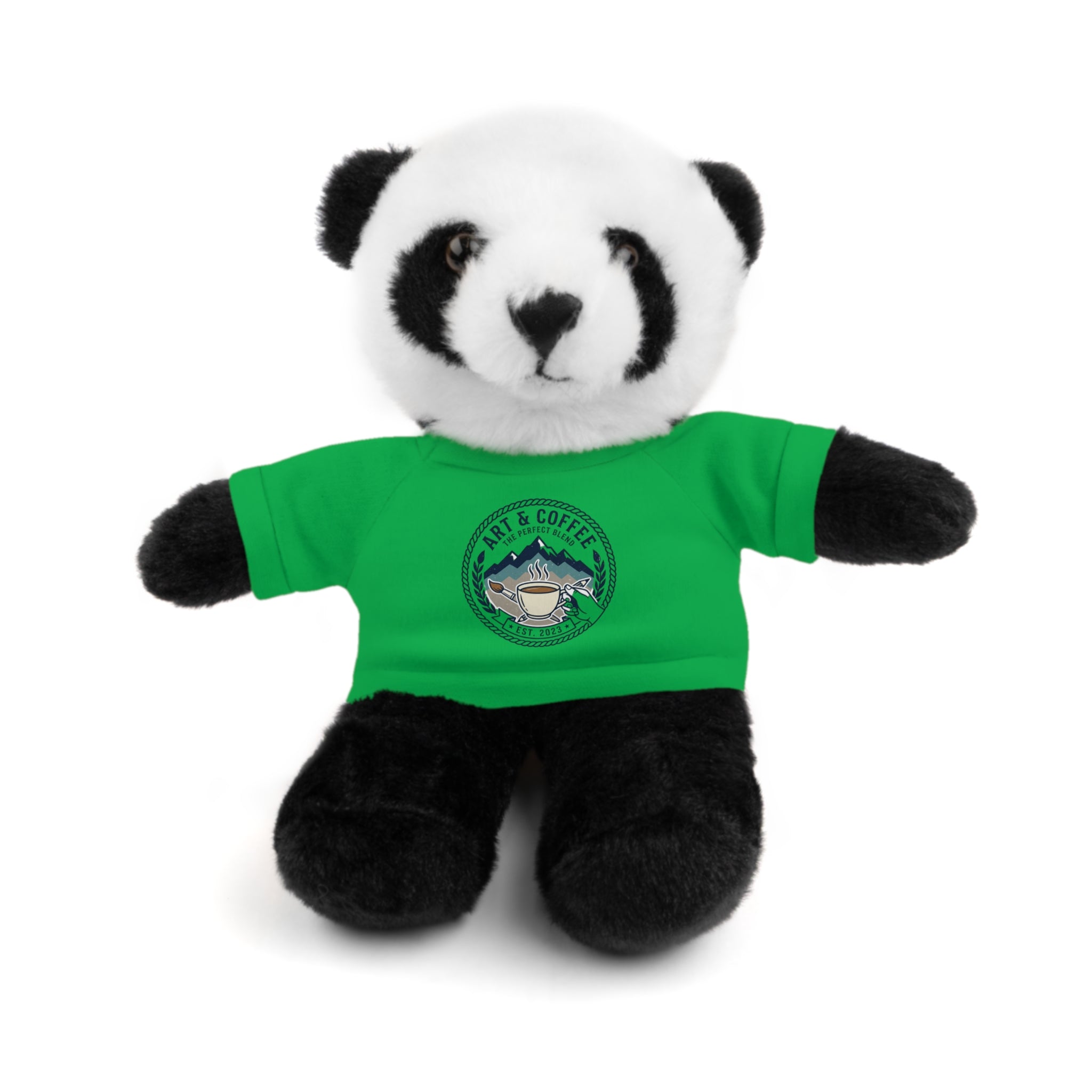 Green Bear Plush with 'Lake Cottage' Tee — Cute Gift Teddy for Kids & Cottage Lovers