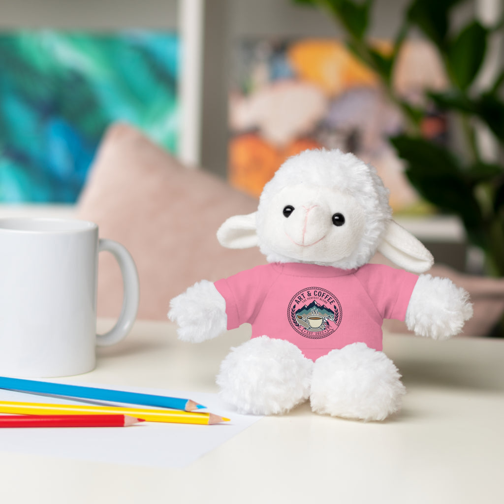 Green Bear Plush with 'Lake Cottage' Tee — Cute Gift Teddy for Kids & Cottage Lovers