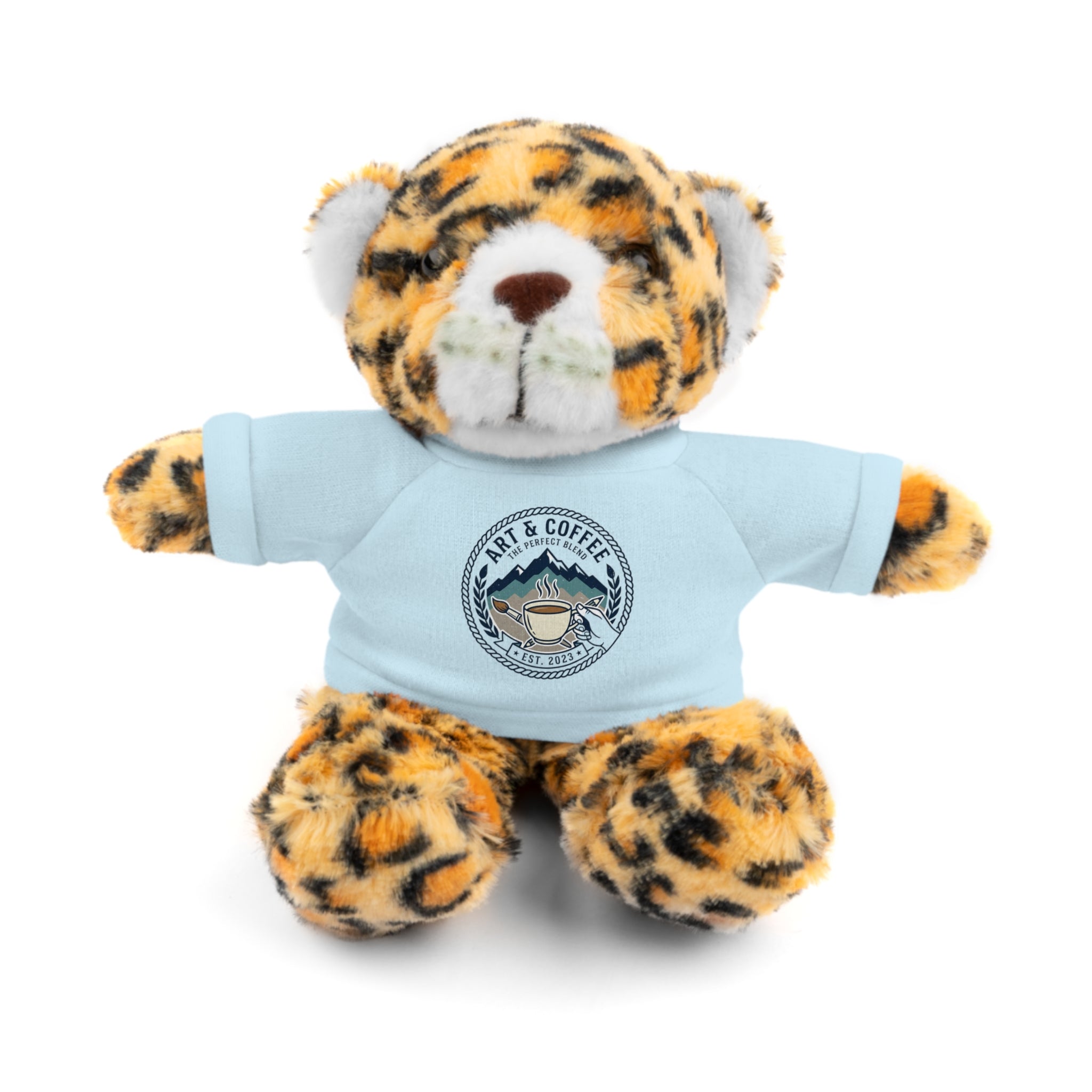 Green Bear Plush with 'Lake Cottage' Tee — Cute Gift Teddy for Kids & Cottage Lovers