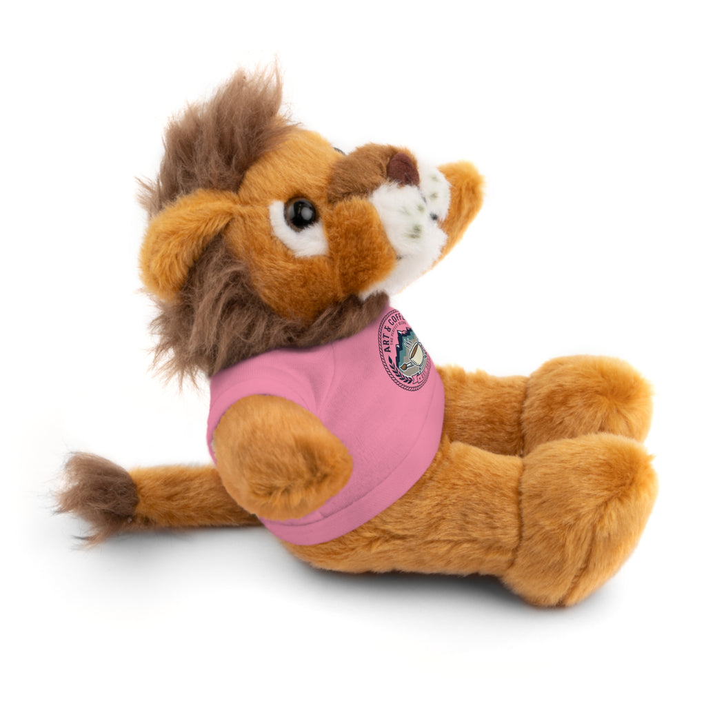 Green Bear Plush with 'Lake Cottage' Tee — Cute Gift Teddy for Kids & Cottage Lovers