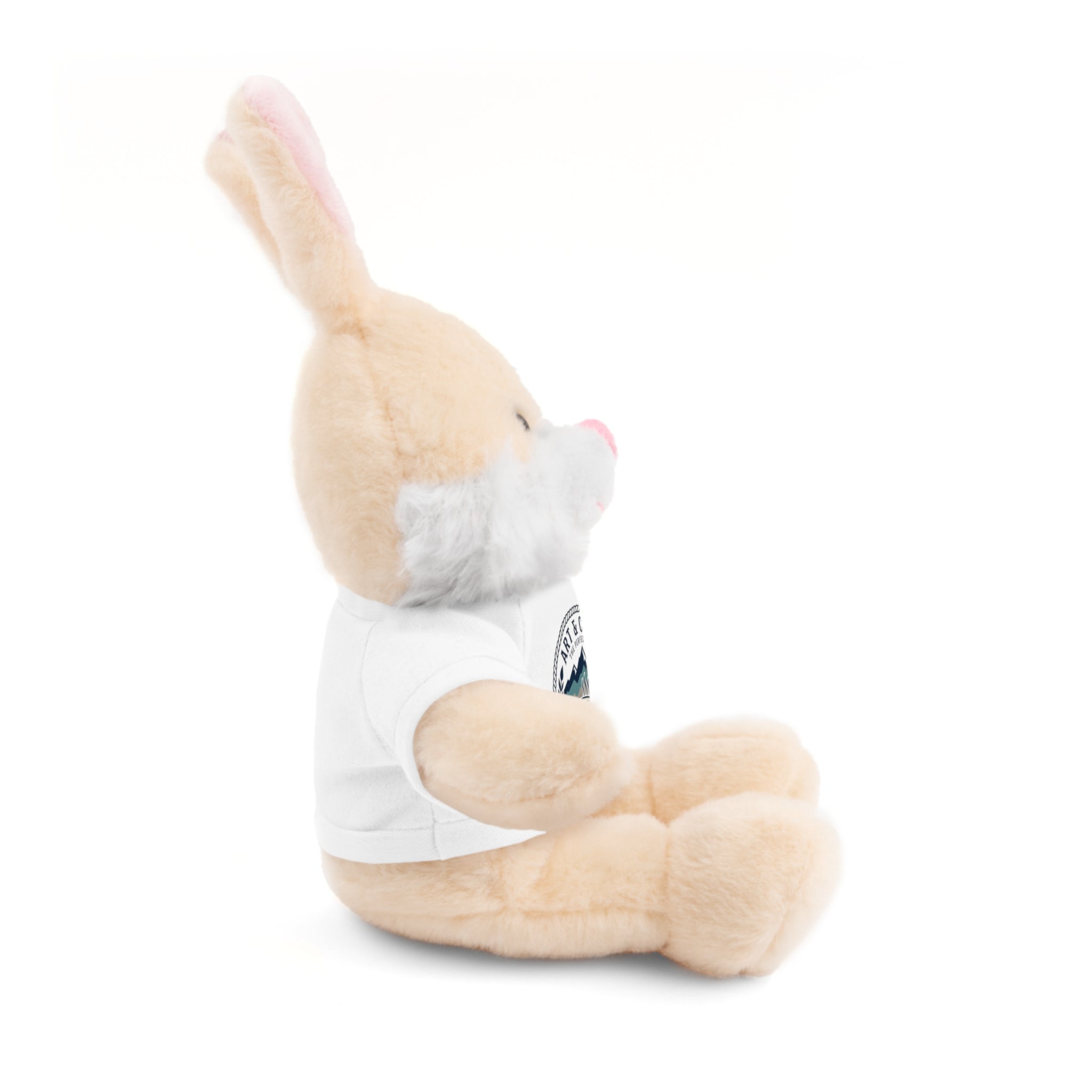 Green Bear Plush with 'Lake Cottage' Tee — Cute Gift Teddy for Kids & Cottage Lovers