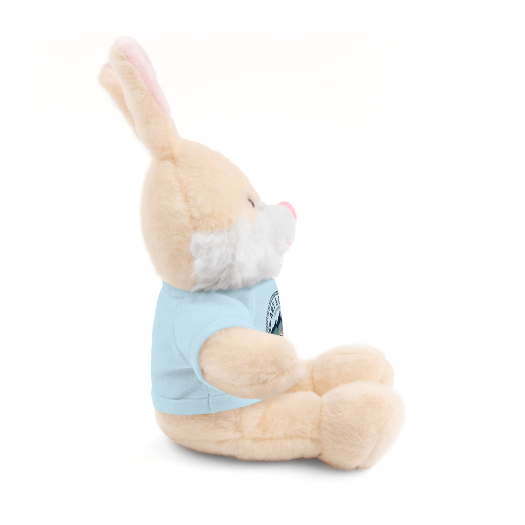 Green Bear Plush with 'Lake Cottage' Tee — Cute Gift Teddy for Kids & Cottage Lovers