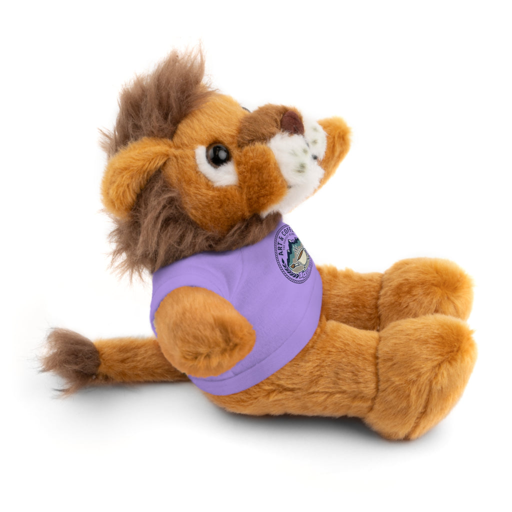 Green Bear Plush with 'Lake Cottage' Tee — Cute Gift Teddy for Kids & Cottage Lovers