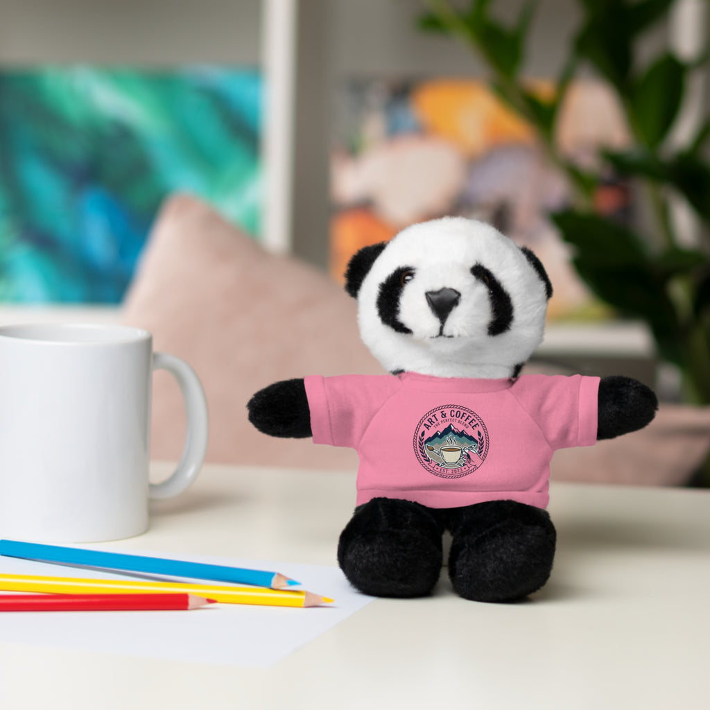 Green Bear Plush with 'Lake Cottage' Tee — Cute Gift Teddy for Kids & Cottage Lovers