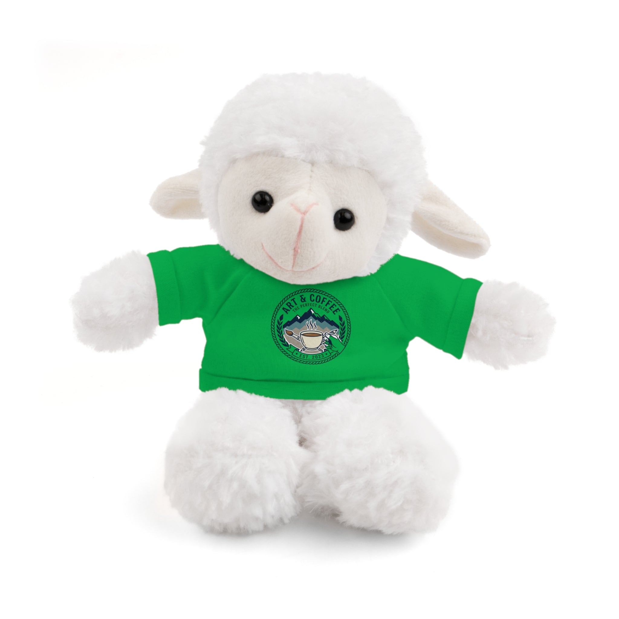 Green Bear Plush with 'Lake Cottage' Tee — Cute Gift Teddy for Kids & Cottage Lovers