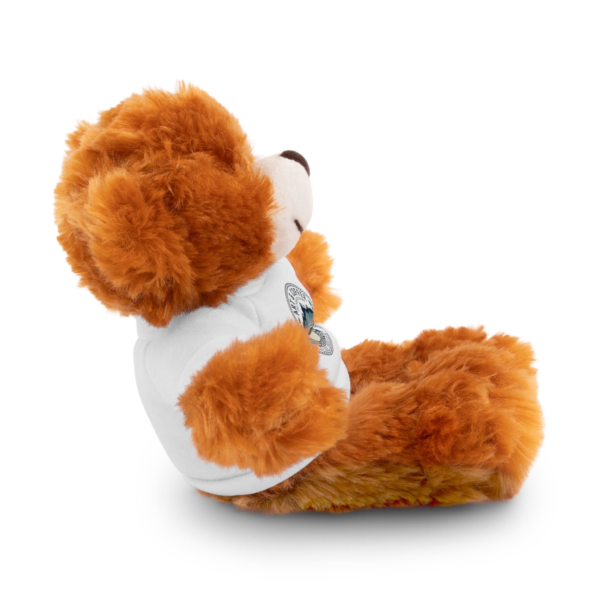 Green Bear Plush with 'Lake Cottage' Tee — Cute Gift Teddy for Kids & Cottage Lovers