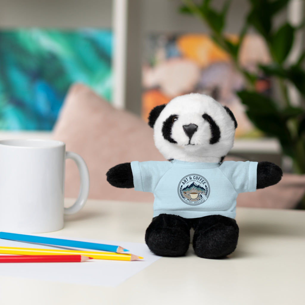 Green Bear Plush with 'Lake Cottage' Tee — Cute Gift Teddy for Kids & Cottage Lovers