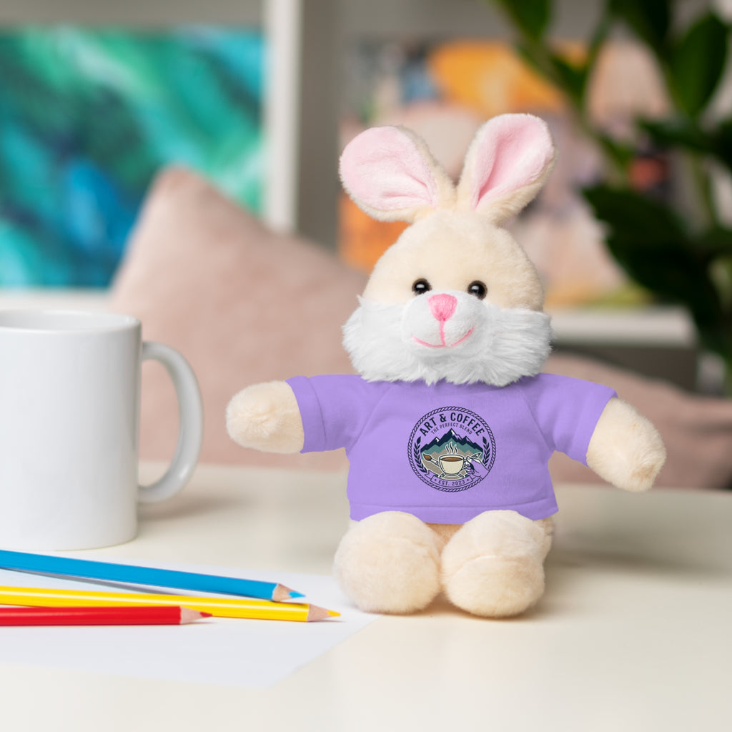 Green Bear Plush with 'Lake Cottage' Tee — Cute Gift Teddy for Kids & Cottage Lovers