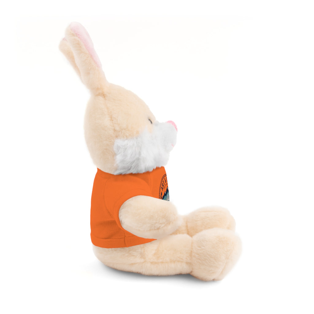 Green Bear Plush with 'Lake Cottage' Tee — Cute Gift Teddy for Kids & Cottage Lovers